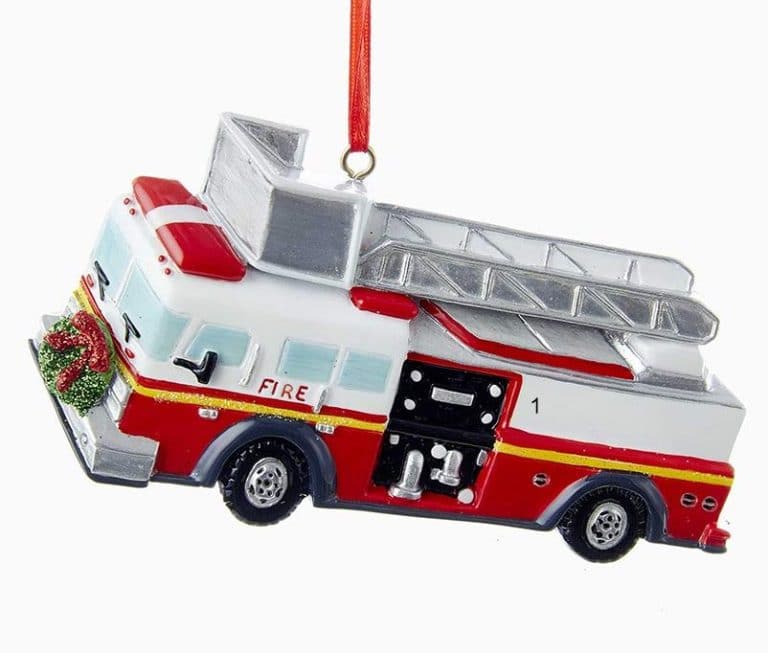 Fire Truck Ornament Winterwood Gift & Christmas Shoppes