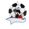 Soccer Kick Boy Ornament