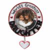 World's Greatest Daughter Photo Frame Ornament