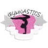 Gymnastics Glitter Ornament