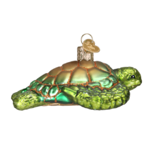 Old World Christmas Green Sea Turtle Ornament