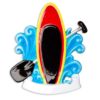 Stand Up Paddleboard Ornament