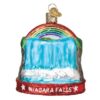 Niagra Falls Glass Travel Ornament