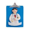 Clipboard Doctor / Nurse Ornament