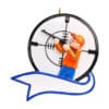 Hunting Target Shooting Ornament
