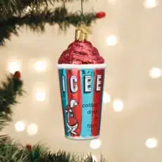 ICEE GLASS ORNAMENT
