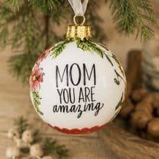 Amazing Mom Ornament