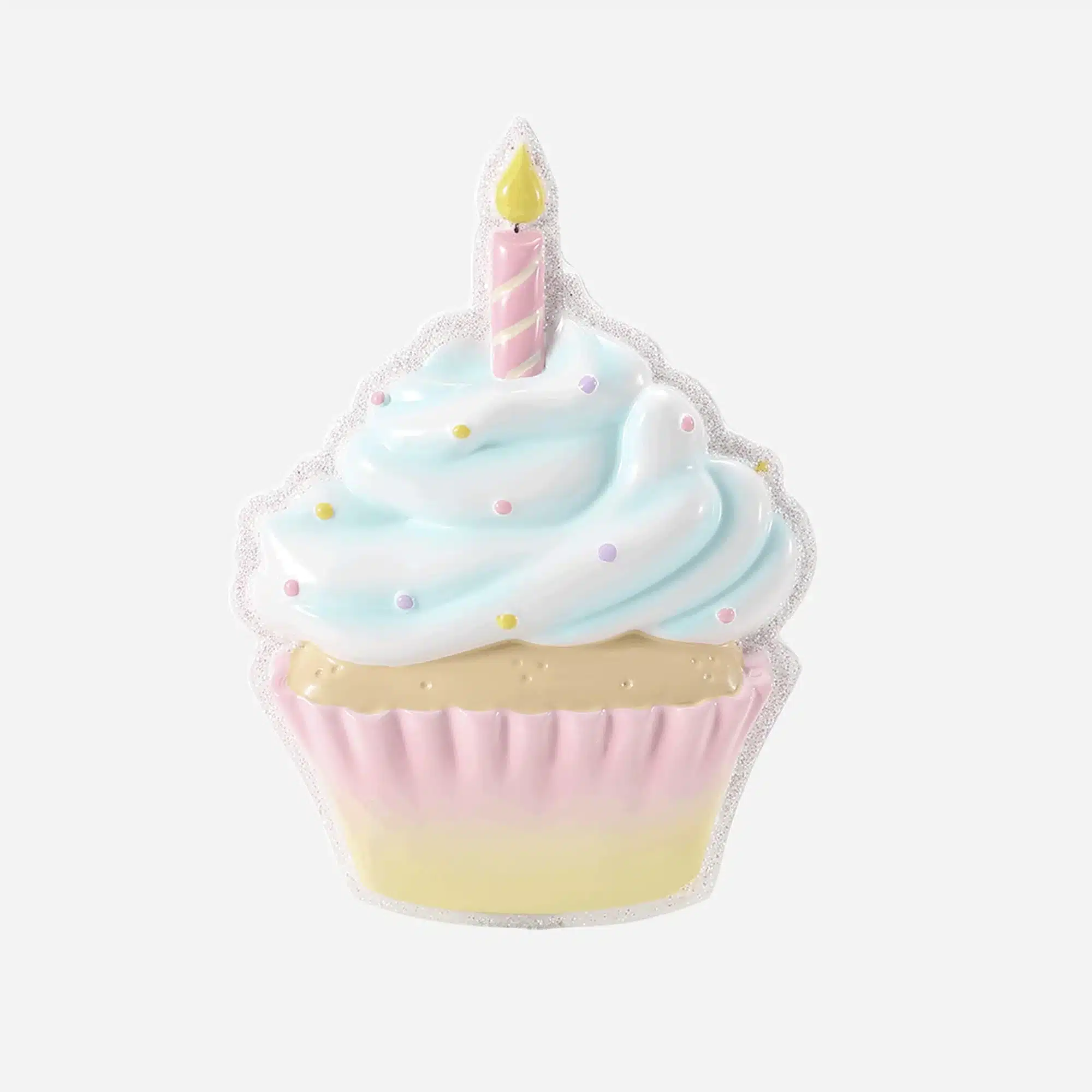 Personalized Birthday Cupcake Ornament