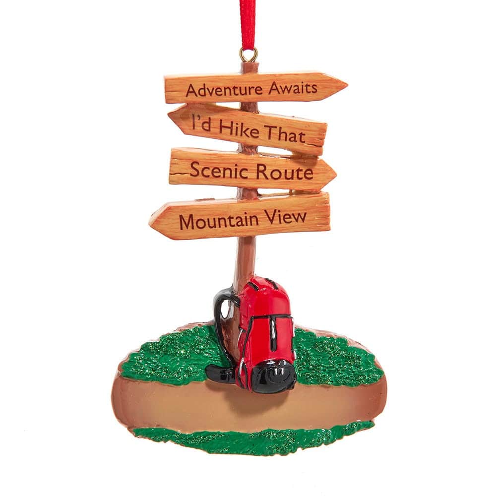 Hiking Ornament